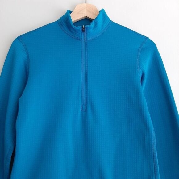 MEC Polartec Expedition Thick Half-Zip Jersey Mock Neck Sweatshirt Youth Sz 14 - Picture 3 of 13